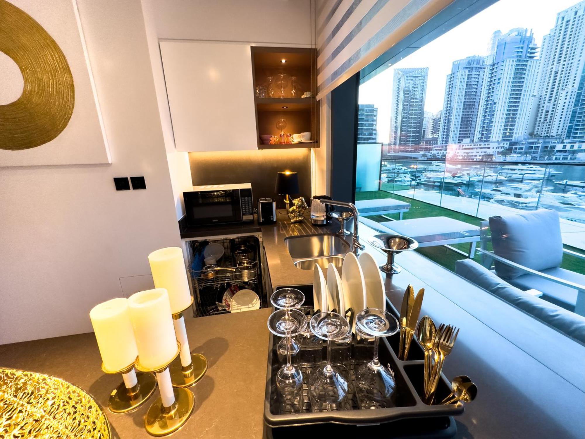 Vida Dubai Marina & Yacht Club , Hotel And Residences , Luxurious 2Br Dış mekan fotoğraf